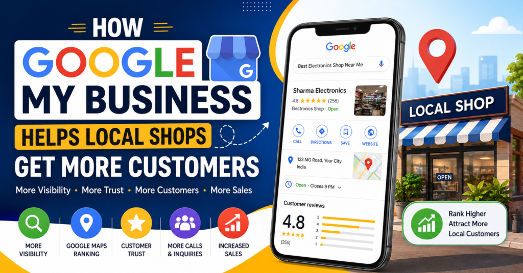 How Google My Business Helps Local Shops Get More Customers