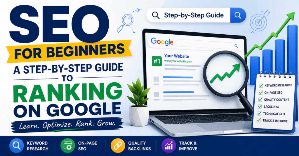 SEO for Beginners: A Step-by-Step Guide to Ranking on Google